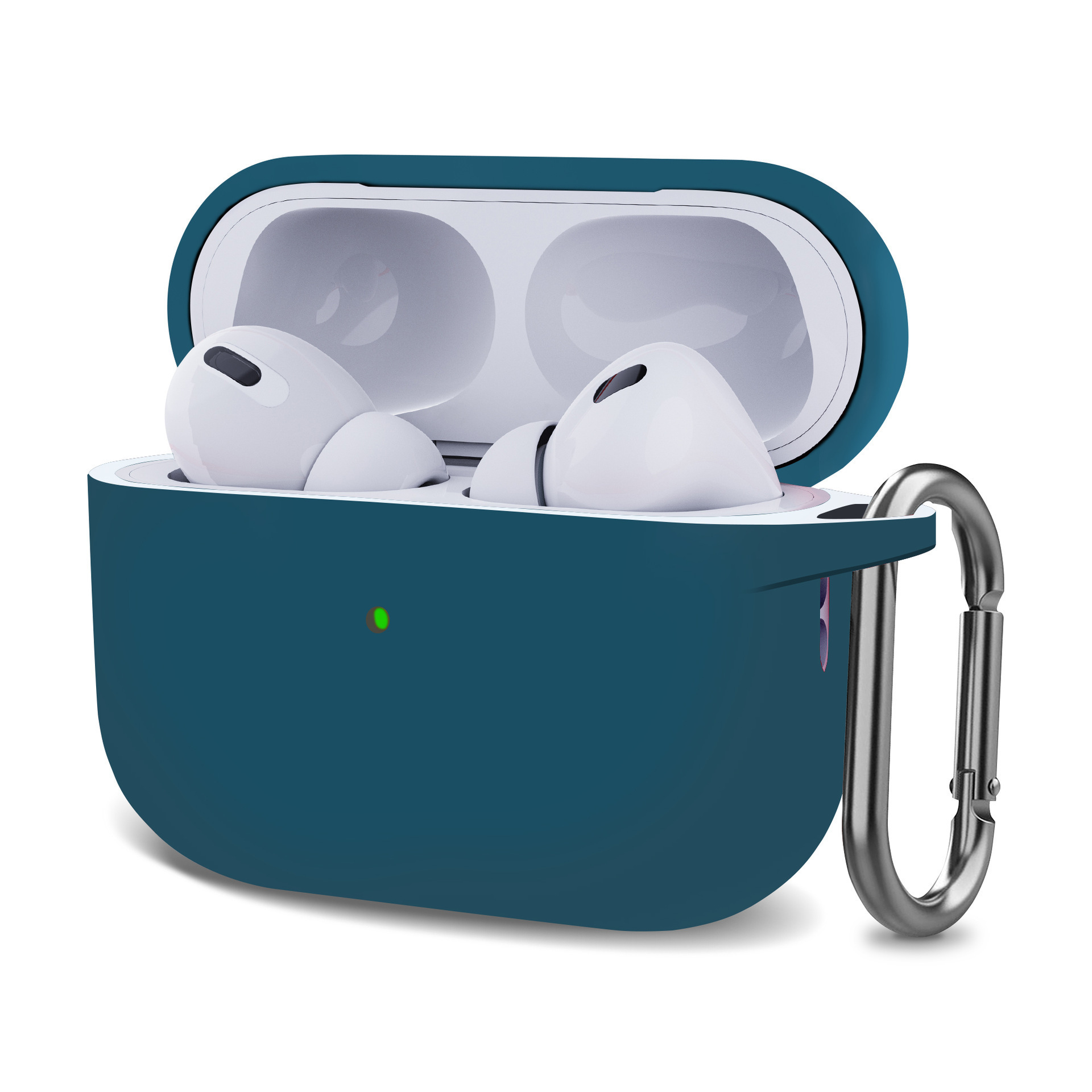 Suitable for AirPods Pro3 Apple 2025 new Bluetooth earphones, silicone solid color one-piece thick protective case