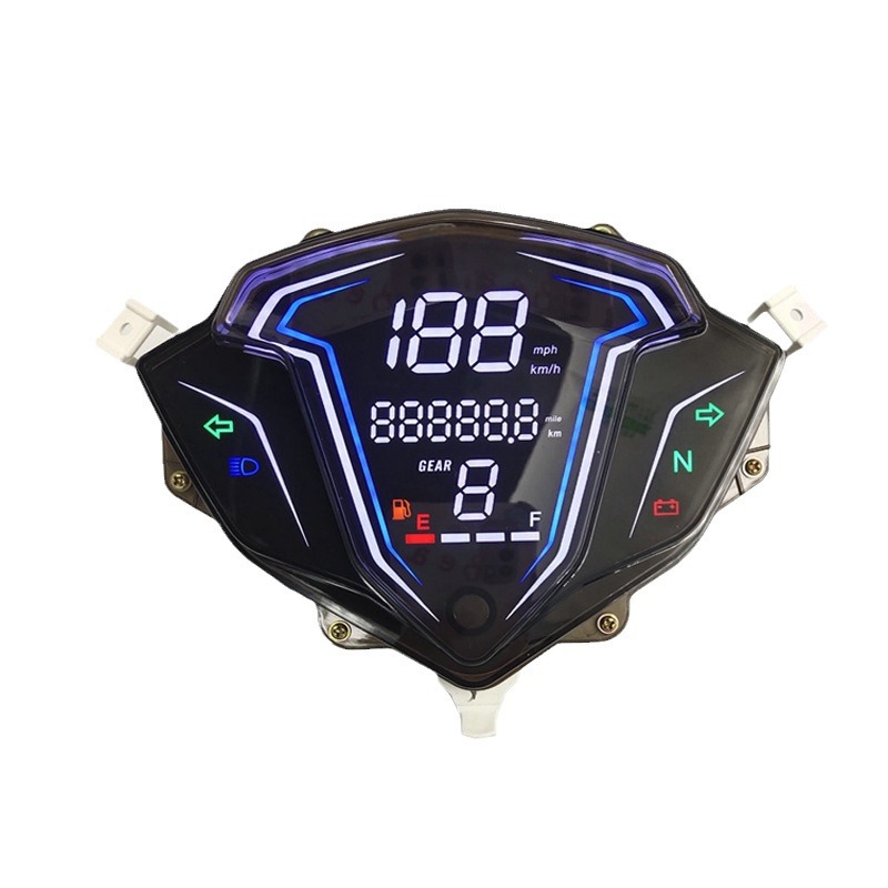 Выход, Индонезия, Малайзия, Индонезия, Индонезия, SRL115 FI / Lagenda 115Z Мотоцикл Цифровой инструмент