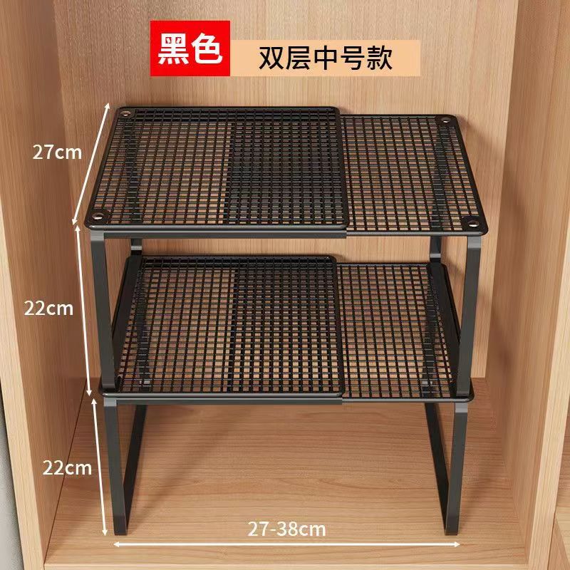 Space expandable storage rack, cabinet, underwear partition, layered shelf, wardrobe storage rack, splicing bean storage rack