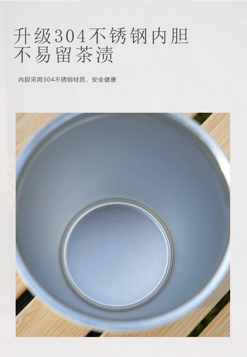 2025跨境新品304不锈钢保温杯保冷防漏翻盖咖啡杯随身便携礼品
