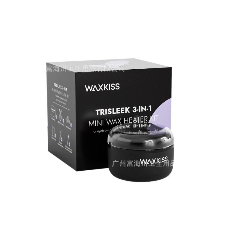 Набор для плавления воска 3-в-1 Waxkiss TriSleek для носа, ушей и бровей