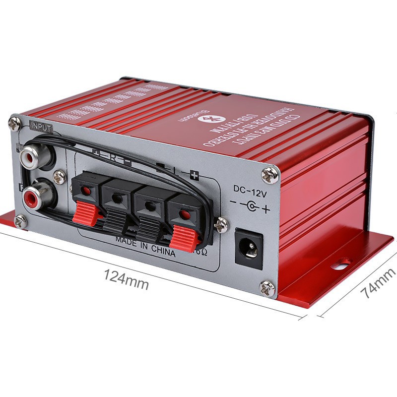 Усилитель HiFi G8 с Bluetooth и FM-радио