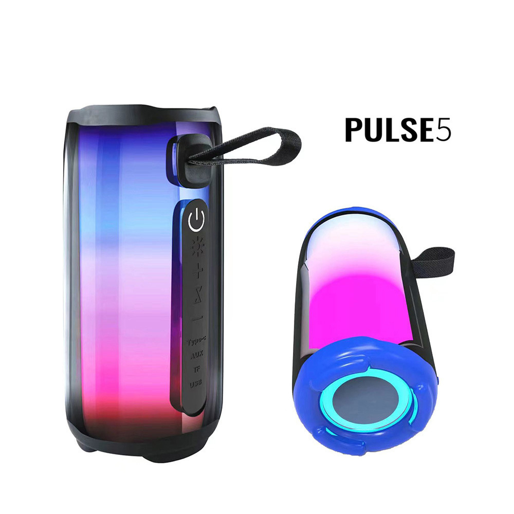 Беспроводная Bluetooth-колонка Huaqiangbei Pulse 5 с RGB-подсветкой