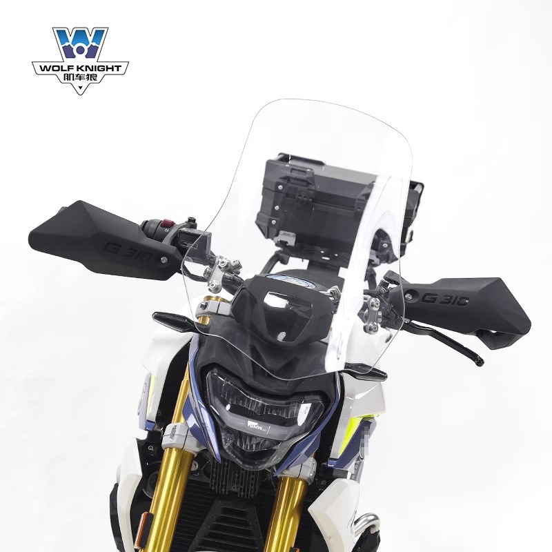 肌车狼 Подходит для BMW G310R, лобовое стекло, лобовое стекло, модификация педали переднего лобового стекла, регулируемая высота