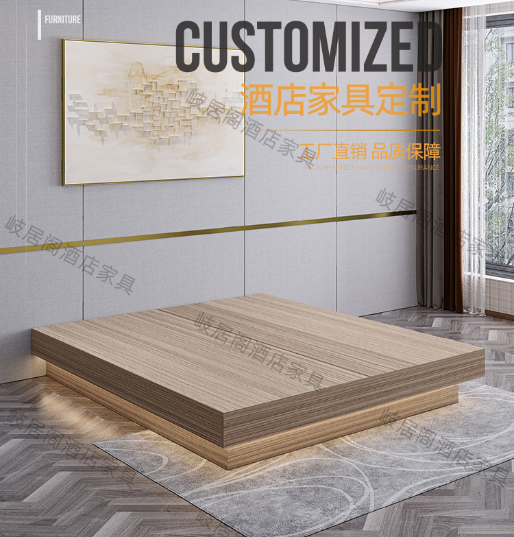 Каркас кровати для отеля Qiju Pavilion BS03