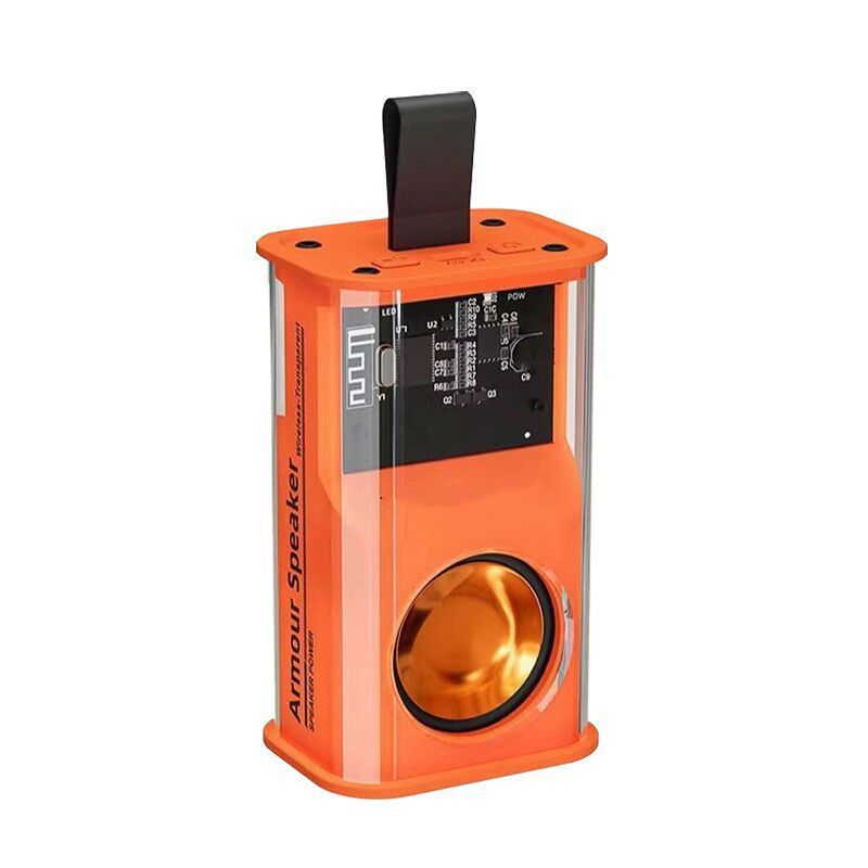 Портативная Bluetooth-колонка Armour Speaker K08 прозрачная