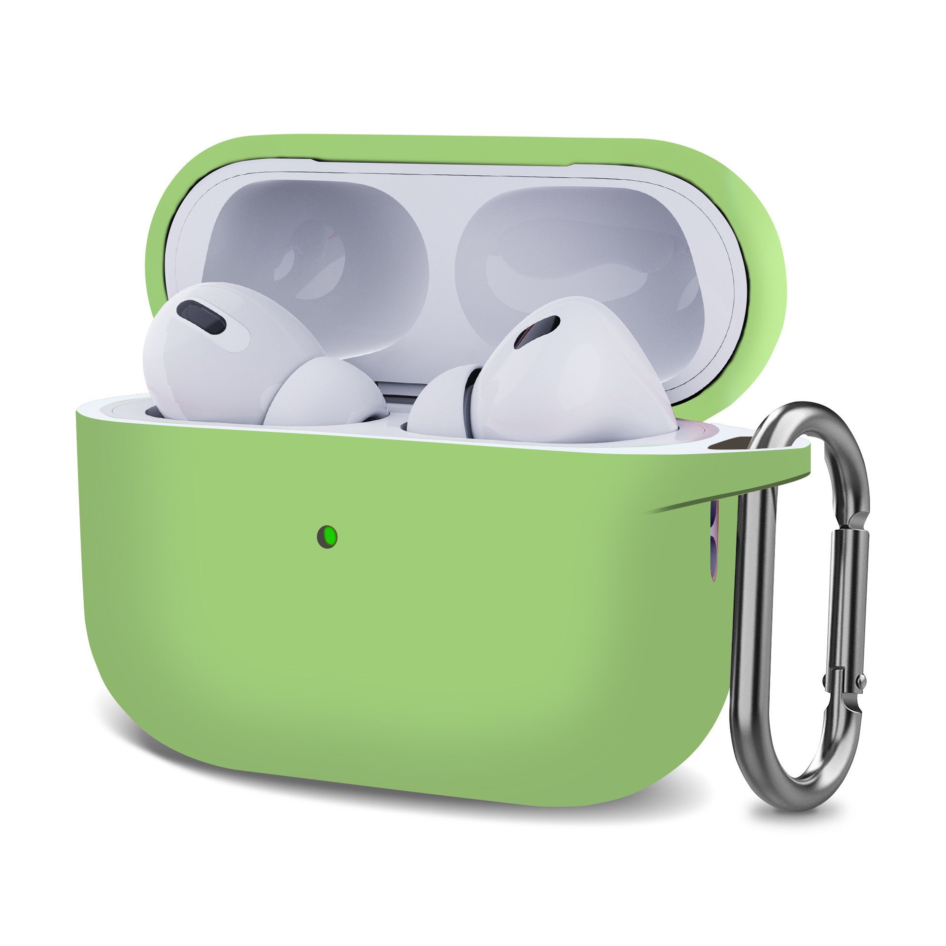 Suitable for AirPods Pro3 Apple 2025 new Bluetooth earphones, silicone solid color one-piece thick protective case