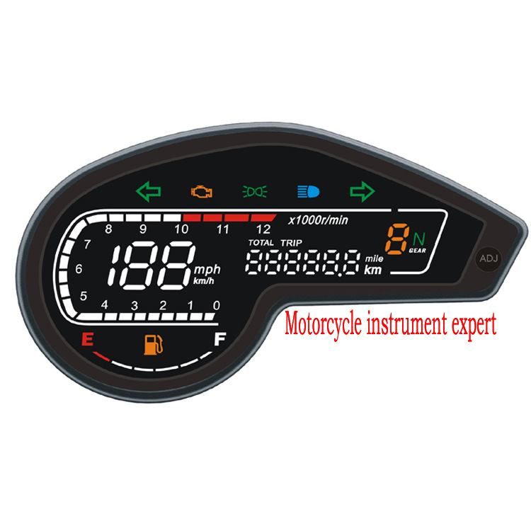 Dm150 NXR150 MRX125 Vento Crossmax200 Bros Южноамериканский мотоцикл с инструментами