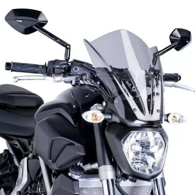 Подходит для Yamaha FZ07 MT-07 14-17 Модифицированные мотоциклете переднее ветровое стекло