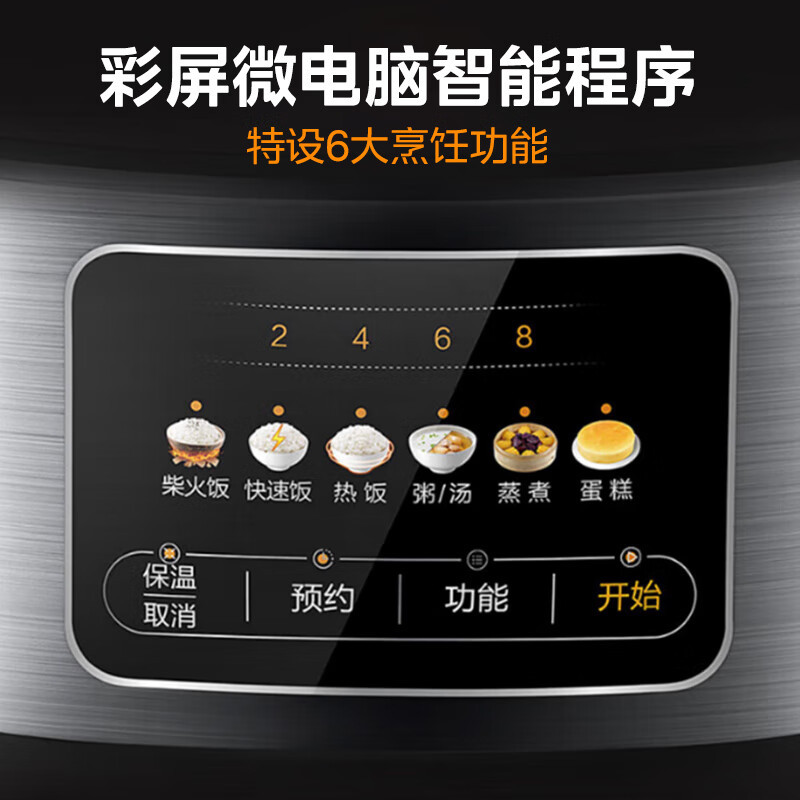Мультиварка-рисоварка Midea MB-RE429 с интеллектуальным режимом (4л)