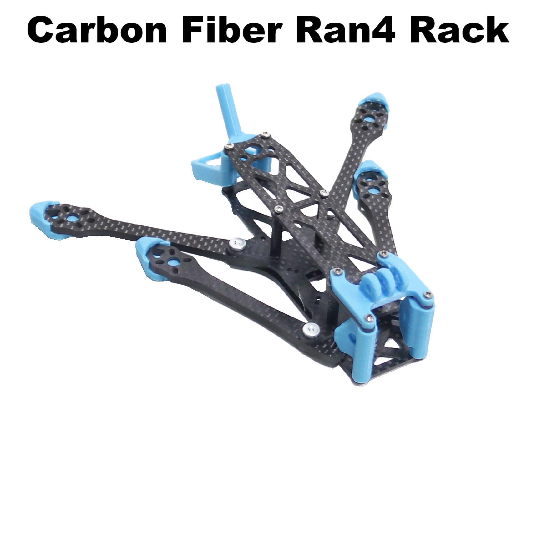 Bo Cube Ran4 4-inch FPV drone frame kit carbon fiber racing drone quadcopter