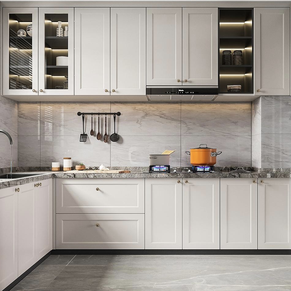 Factory direct sales cabinets, kitchen furniture sets, French minimalist cabinets, customized stoves, integrated cabinets, solid wood cabinets