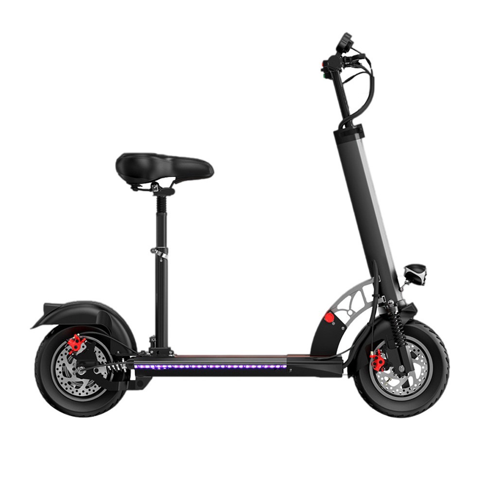 Cy Small Electric Scooter Складывание и управление двумя шестерни