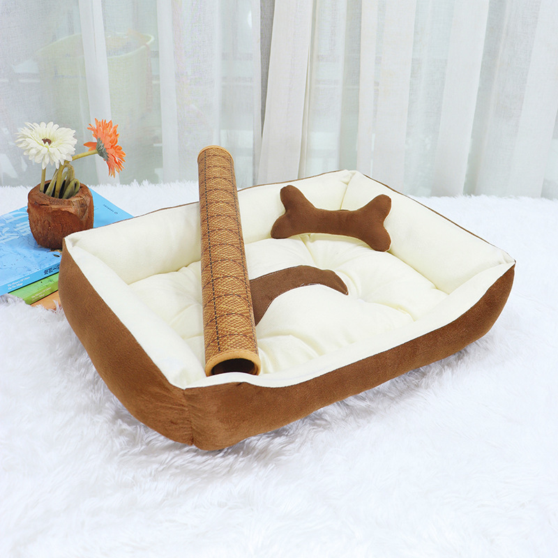 Doghouse Four Seasons Universal Cat Cushion Summer Teddy маленькая собака большая собака золотисто -ретривер