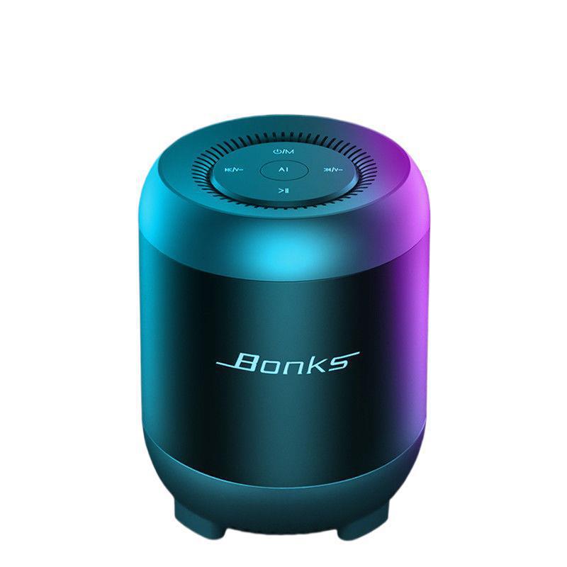 Беспроводная умная Bluetooth-колонка Bonks AI с басом и поддержкой карт памяти
