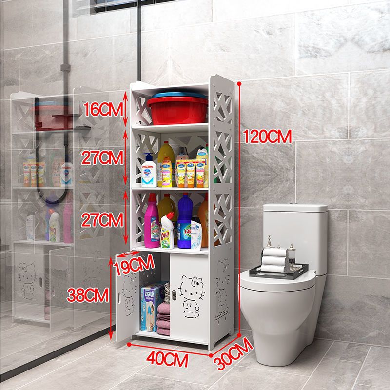 Bathroom side cabinet, bathroom standing cabinet, floor standing bathroom shelf, toilet side cabinet, narrow cabinet, toilet storage cabinet