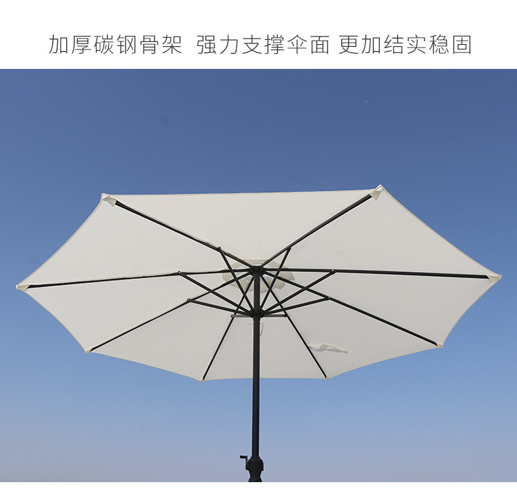 Зонт садовый уличный Linxu M001 с ручным механизмом
