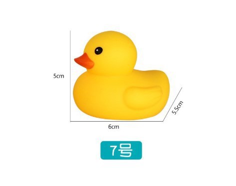 Baby bath toy, yellow duck, children's swimming pool, playing in the water, pinching, making noise, internet celebrity, little duck, boy and girl, baby