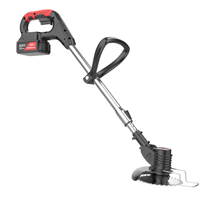 Bopu Xi Lithium ion Lawn Mower Electric Weeding Machine Charging Multi functional Household Small Handheld Trimming Branches and Mowing Grass