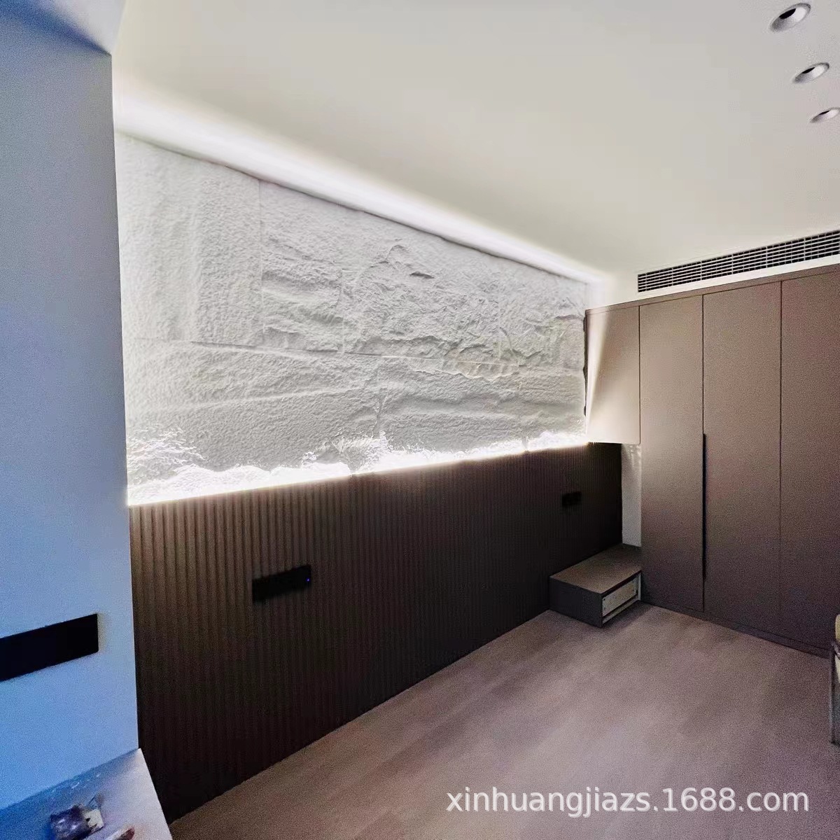 Декоративная панель из полиуретана PU Stone имитация камня Синьхуанская семья