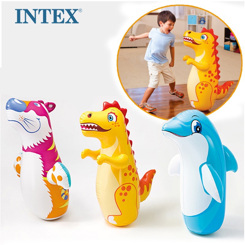 INTEX Thickened Swimming Pool Fishing Pool Balloon Filling Pool Baby Play Pool Swimming Pool Home Use Slide Pool