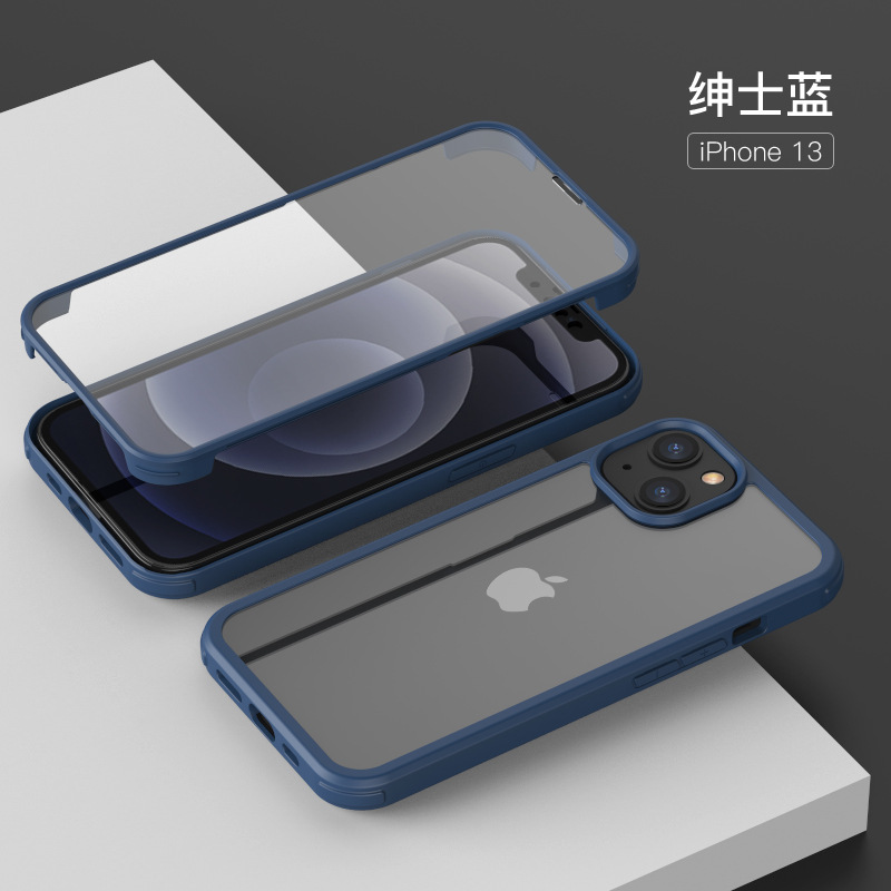 苹果16透明玻璃手机壳iphone新款手机15夏天14高级感pro防摔x
