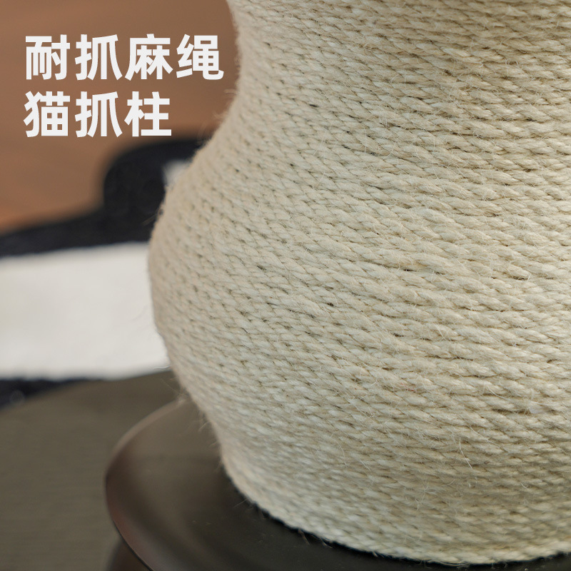Каркас для лазания для кошек, маленькая не занимающая когтеточка для кошек, когтеточка из сизаля, когтеточка для кошек, кошачье гнездо, кошачье гнездо, пеньковая веревка, колонна, когтеточка из тыквы