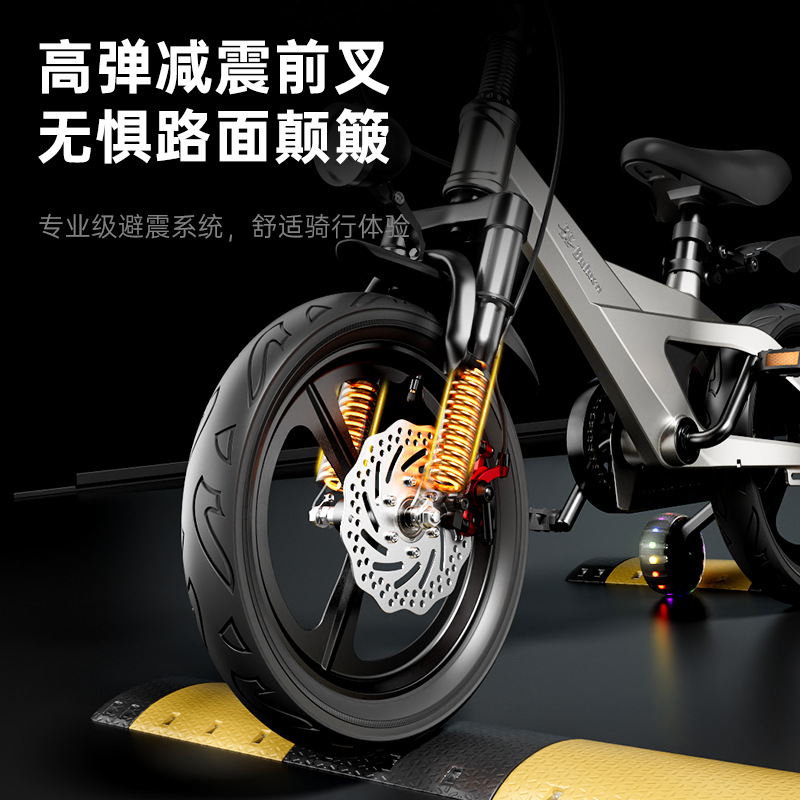New bicycle magnesium alloy integrated wheel for boys aged 3-9, girls and boys, bicycle for children, bicycle for children