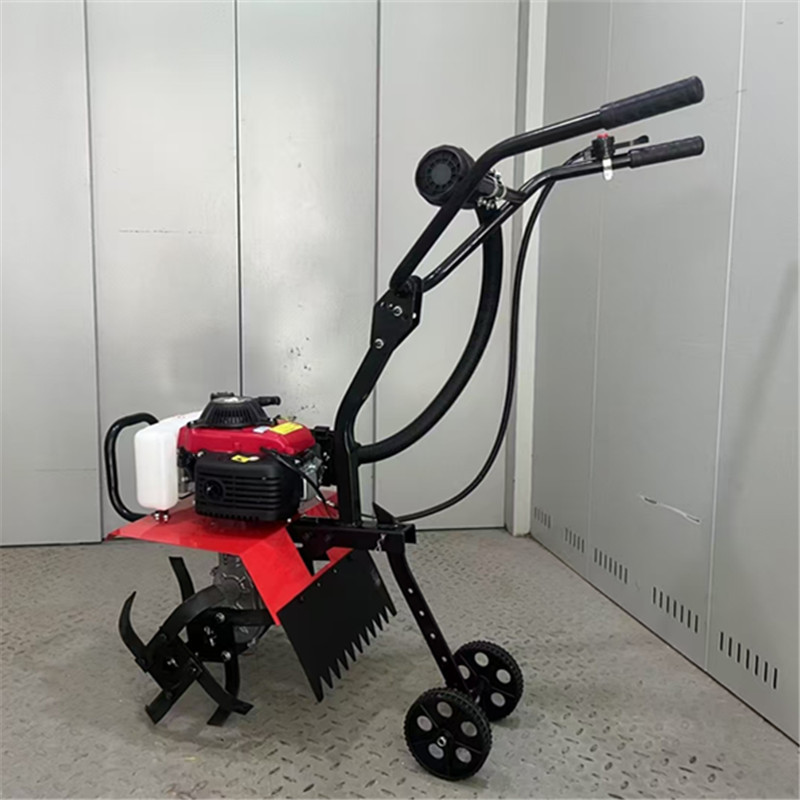 Small power micro tillage machine, multifunctional tillage machine, agricultural trenching hard Tujia gasoline micro tillage rotary tiller