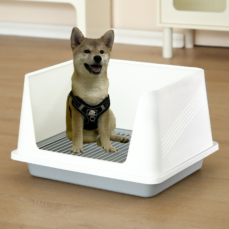 Takaimer Log Dog Dog Туалетная собака Песчаная горшка из нержавеющей стали.