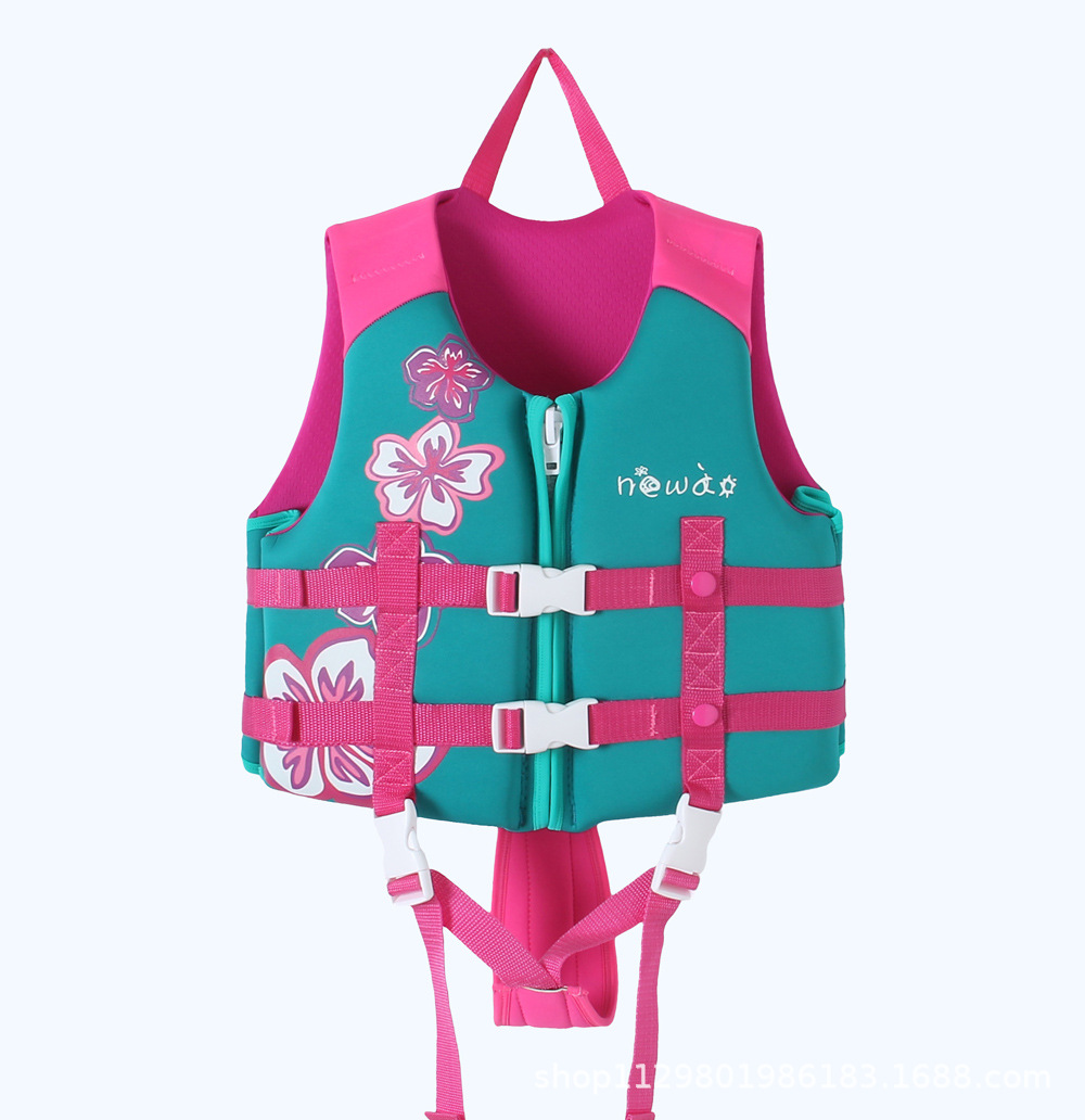 Children's life jackets, professional buoyancy vests for boys and girls, buoyancy vests for snorkeling, swimming, keeping warm, drifting