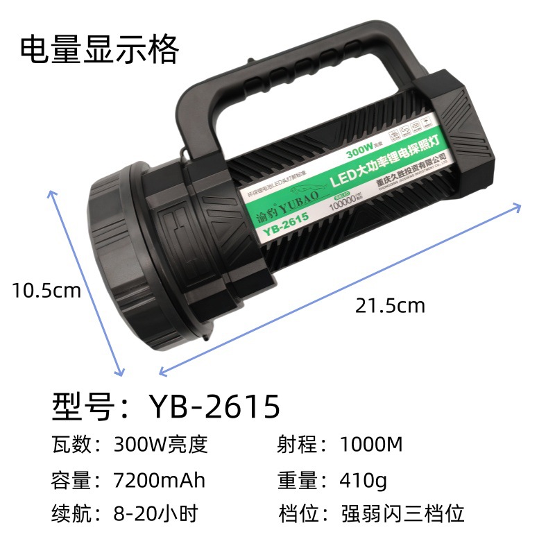 Strong light headlight, outdoor LED ultra bright long-range spotlight, bald head, wearable night fishing mineral light, long endurance, lithium battery charging