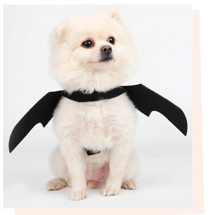 Хэллоуин шляпа Pet Bat Wings одевать большую собаку котенка