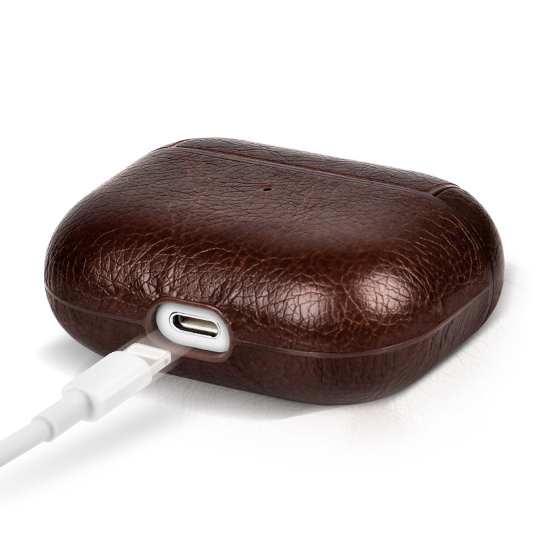 现货适用苹果Air pods432无线蓝牙耳机保护套Pro32贴皮款保护壳