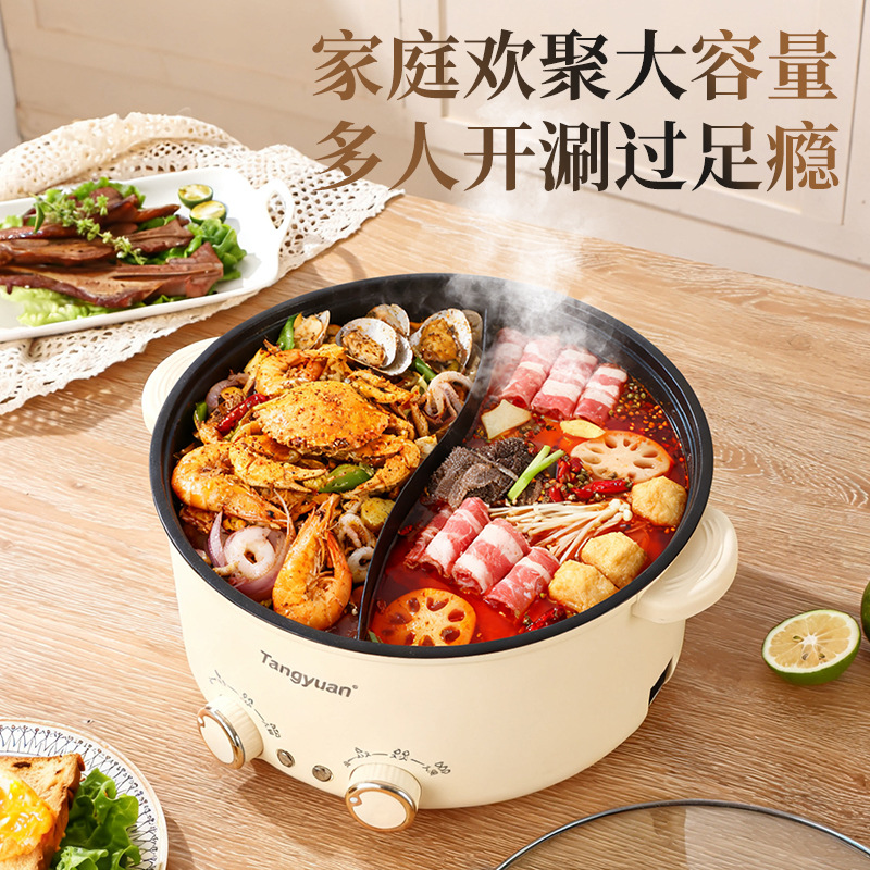 Электрическая многофункциональная кастрюля Tangyuan QS-800