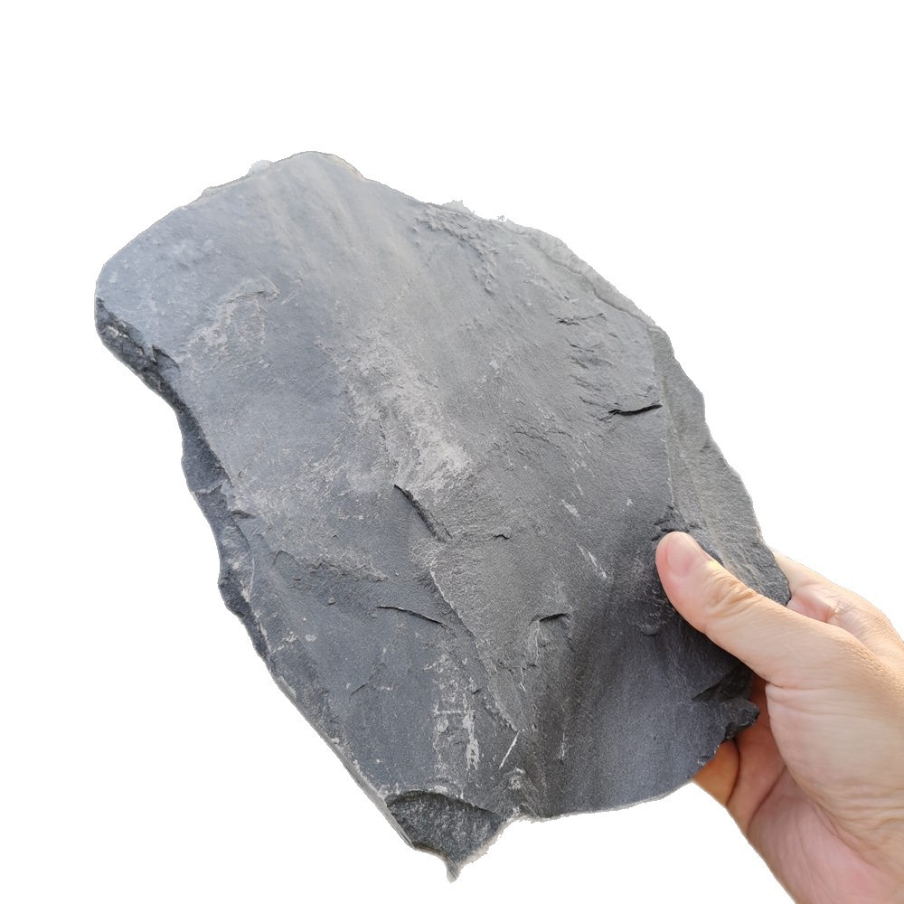 Натуральный черный сланец Qingpu Stone для бассейнов и ландшафта
