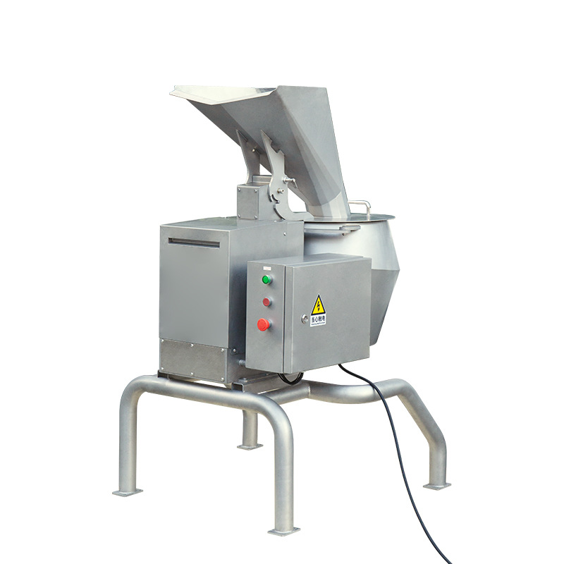 High speed fruit and vegetable root and stem cutting and slicing machine, industrial large-scale wiping machine, factory used cutting and slicing machine