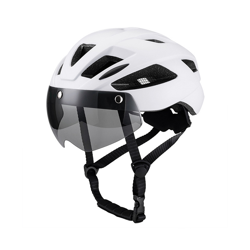 Bicycle riding helmet, detachable magnetic goggles, men's and women's mountain bike road bike safety helmet
