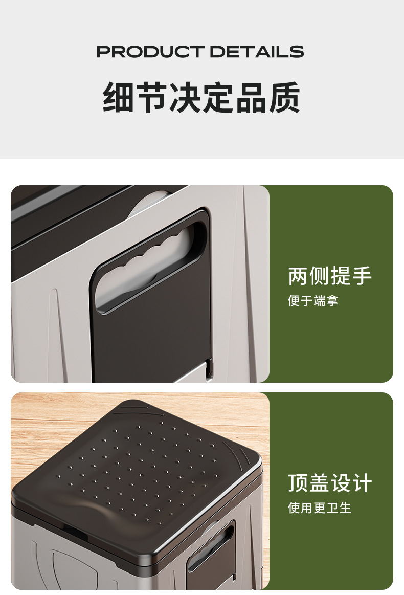 Mobile folding odor proof multifunctional toilet, baby seat toilet, adult car emergency car portable toilet