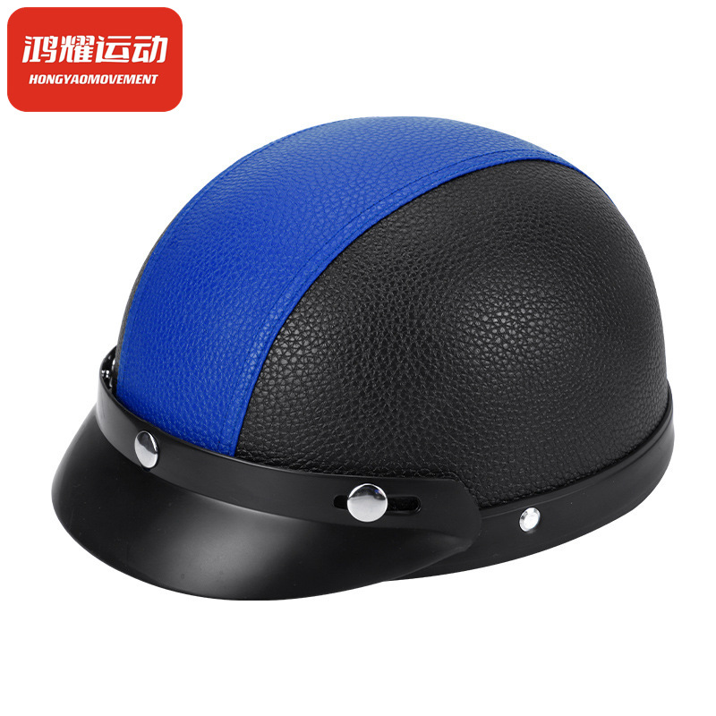 Half Helmet Summer Retro Lightweight Cycling Scoop Helmet Prince Bicycle Four Seasons Half Helmet Grey Breathable Men's and Women's Cycling Helmets