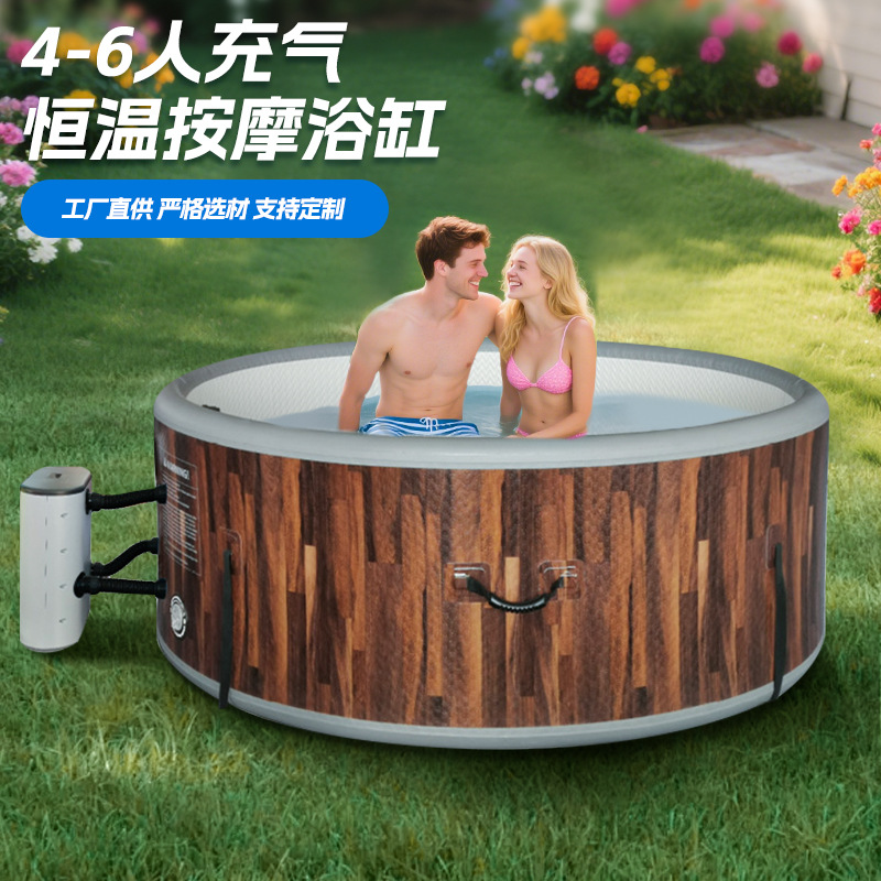 Massage bathtub, inflatable spa, outdoor home spa pool, jet therapy bath, hot spring pool, health pool, swimming pool