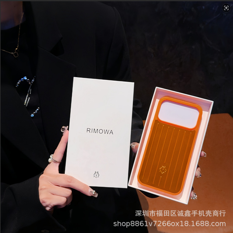 New aluminum alloy Apple/pink luggage case all inclusive, suitable for Apple iPhone 17/16/15/14 phone cases