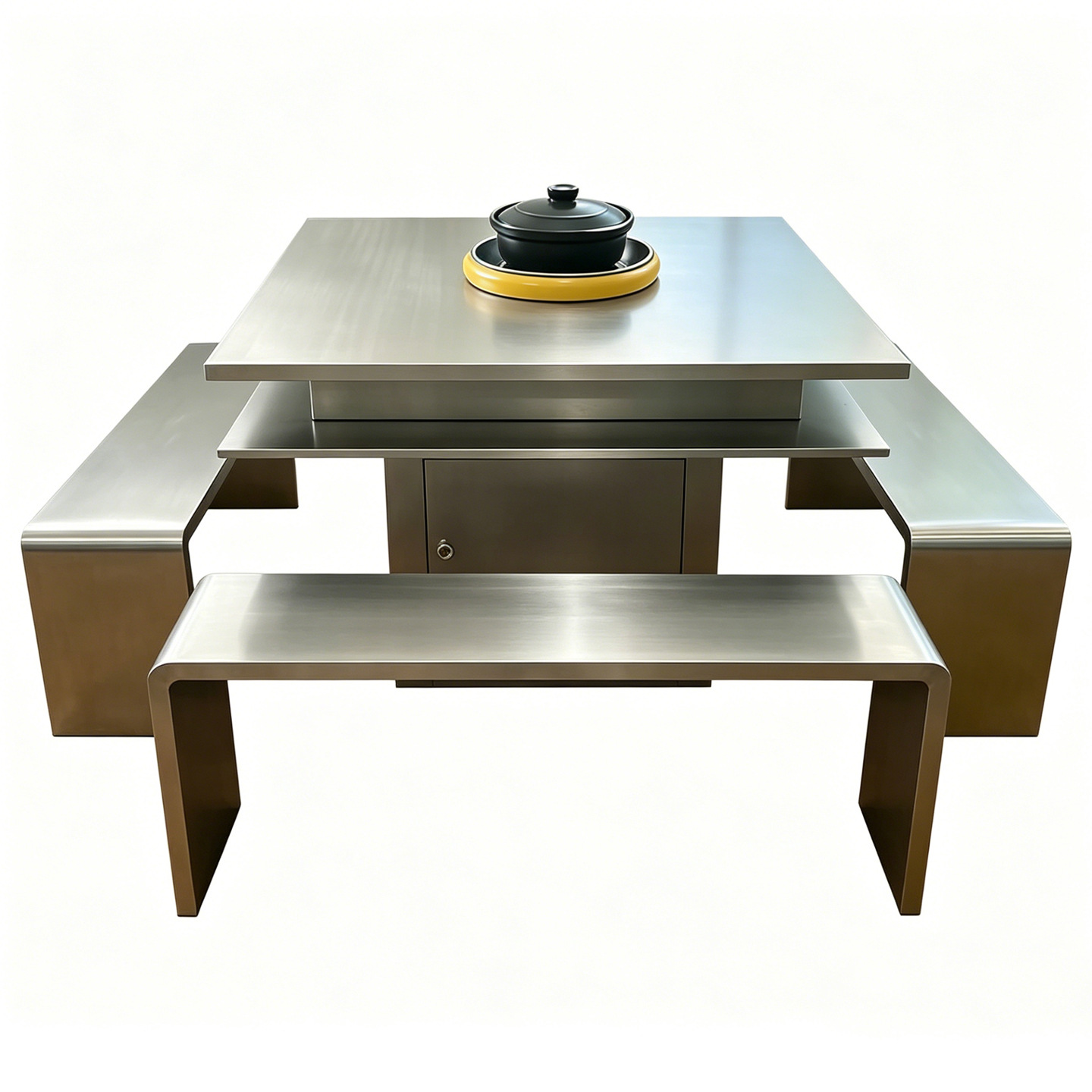 Скамья из нержавеющей стали Xinde Furniture модель CY003