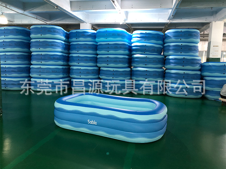 2.4米充气长方形游泳池 (14)