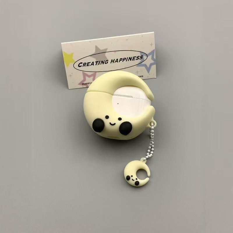 卡通拉布布包包适用airpods4代保护套二代3代pro2苹果蓝牙耳机壳
