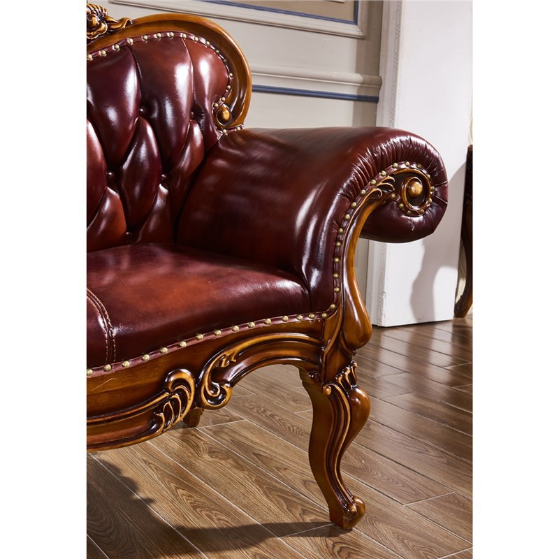 Шезлонг из массива дерева в американском стиле Warm Tree Furniture 2032