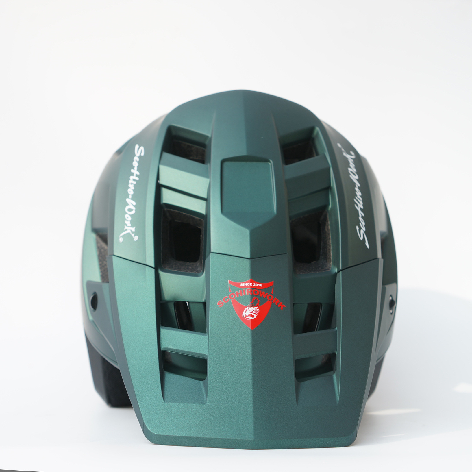SCOHIROWORK mountain bike DH speed descent BMX ultra light AM off-road crossing off-road helmet full helmet riding helmet