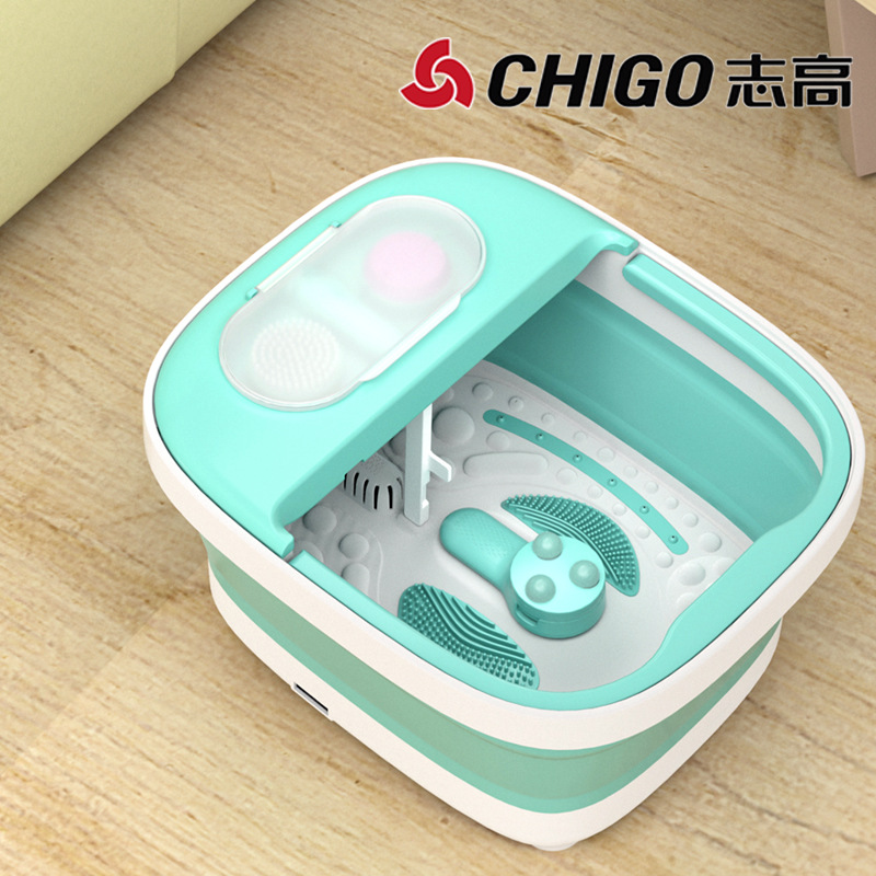 Складная электрическая ванночка для ног Chigo ZG-H9808C с подогревом