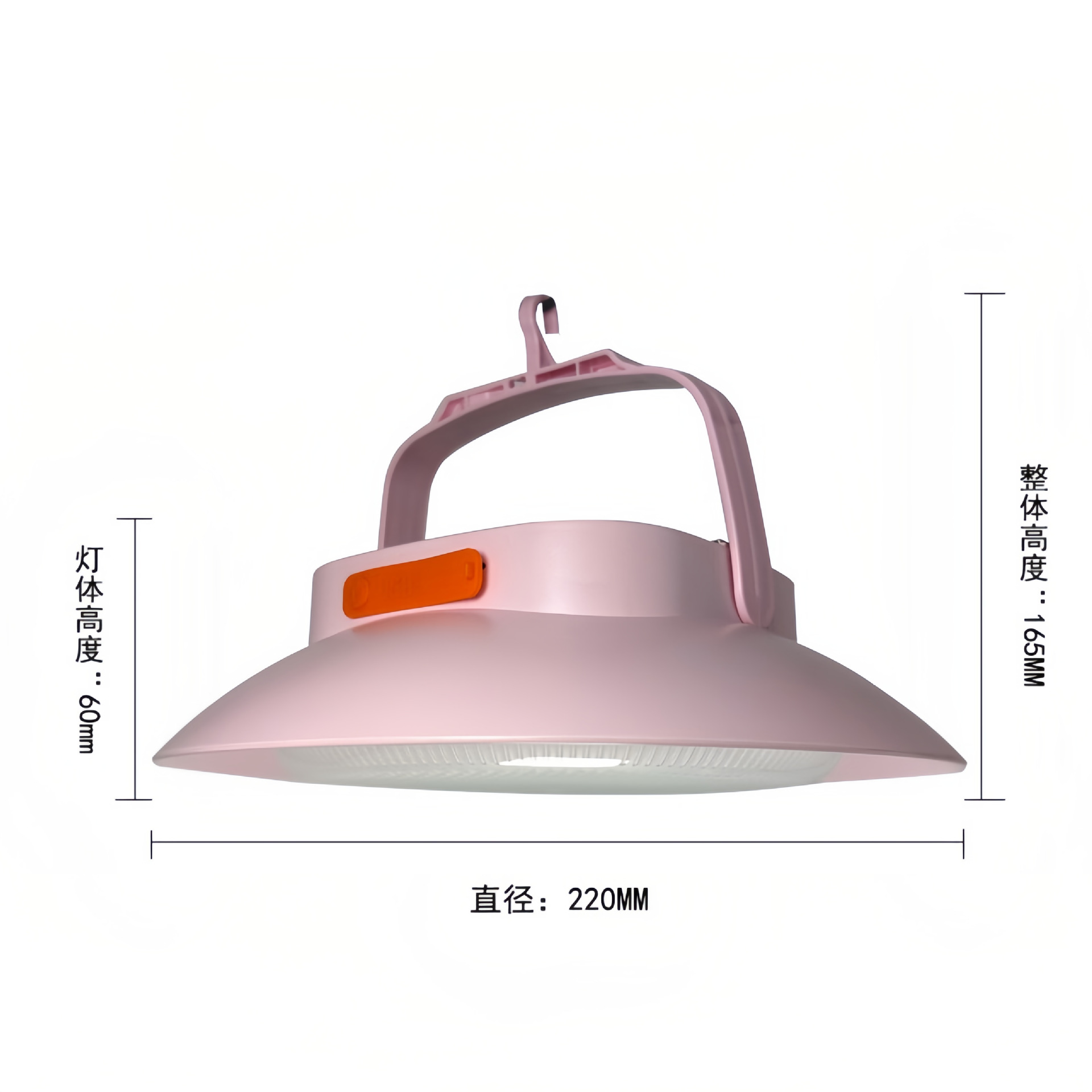 Solar camping light, super bright LED charging light, long-lasting stall lighting, outdoor tent light, rainproof hanging light