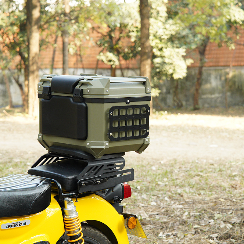 Подходит для мотоцикла Trunk Molle Tactical Hanger Board Honda Cross Cub CC110 Universal Trunk Hanger Board